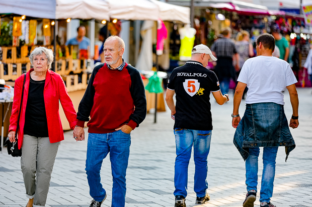 Kommen und Gehen: Beim diesjährigen Barsinghäuser Stadtfest war immer etwas los.