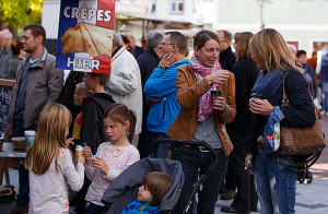 Viel los: Der Herbstmarkt zog zahlreiche Besucher an. foto:kasse