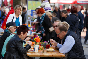 Herbstmarkt: Nächstes Jahr soll dieser verkaufsoffene Sonntag den Ortsteilen beziehungsweise den Vereinen gewidmet werden. foto:kasse