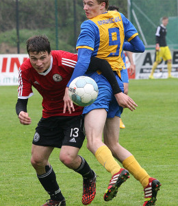 Talentiert: Ist er der nächste Oberligaspieler aus der eigenen A-Jugend? Domenik Behnsen kam über Basche United und dem TSV Havelse zum JFV Calenberger Land. Foto: Bratke