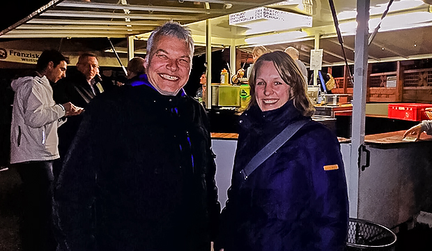 Treffpunkt SC Elite: Jens Widdel (TSV Barsinghausen) und Anna-Janina Niebuhr (Regionssportbund Hannover). Fotos: privat/Bratke