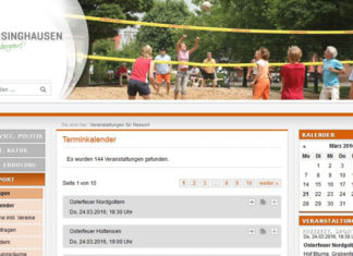Veranstaltungskalender für alle