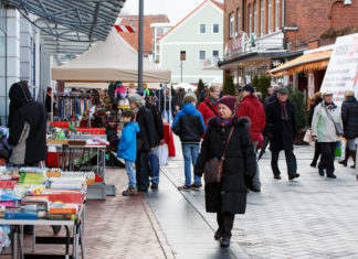 Schmuddelwetter zum Frühlingsstart – Ostermarkt trotzdem noch gut besucht