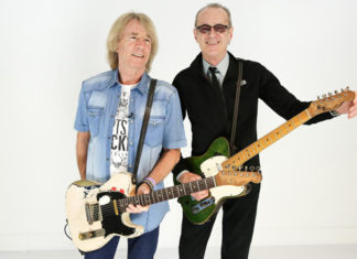 Status Quo ein letztes Mal mit den Telecaster-Gitarren unterwegs