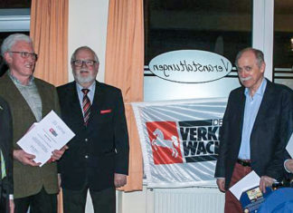 Calenberger Verkehrswacht ehrt langjährige Mitglieder