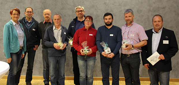 Beispiele als Anregung zur Nachahmung: Die passenden Infos gaben Dagmar Ernst (RSB), Dieter Klose (OSV Wunstorf), Robert Mayer (OSV Wunstorf), Peter Lohrfink (TC Grün-Gelb Burgdorf), Jürgen Grethe (DLRG-OG Burgdorf), Claudia Wollnik (RuF Engelbostel), Yetis Özdemir (SV Yurdumspor Lehrte), Axel Siebert (Schützenverein Kaltenweide) und Ulf Meldau (RSB).