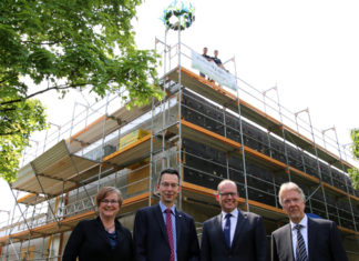 Richtfest Mehrzweckhalle