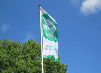 Flaggentag für den Frieden: Die Region Hannover ist am Montag, 8. Juli 2019, mit dabei.
