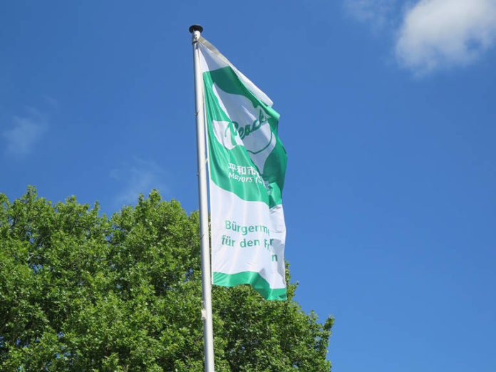 Flaggentag für den Frieden: Die Region Hannover ist am Montag, 8. Juli 2019, mit dabei.