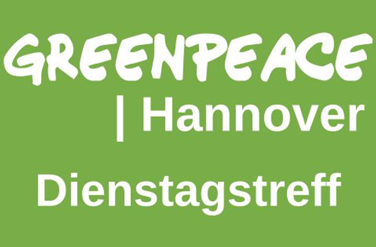 Jeden Dienstag treffen sich Mitglieder von Greenpeace Hannover im Büro Hausmannstraße 9-10.