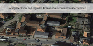 In einem ersten Schritt hat das niedersächsische Gesundheitsministerium 22 Rehakliniken angewiesen, reguläre Patienten aus Krankenhäusern zu übernehmen. Damit sollen Kapazitäten für Corona-Patienten in den Krankenhäusern geschaffen werden. Betroffen ist auch die Landgrafen-Klinik in Bad Nenndorf. Foto: Google Earth