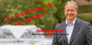 Gewonnen: Der SPD-Kandidat Henning Schünhof hat die Stichwahl um das Bürgermeisteramt in Barsinghausen für sich entschieden. Er setzte sich gegen den CDU-Kandidaten Dr. Roland Zieseniß durch, der den ersten Wahlgang Anfang November noch knapp gewonnen hatte.
