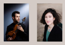 Kultursommer 2021: Der Geiger Yamen Saadi und die Pianistin Nathalia Milstein treten am 28, Juli 2021 in der Elisabethkirche Langenhagen auf.