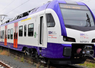Die neuen Züge der Transdev Hannover GmbH sind bereits testweise am Start. Ab Juni 2022 übernehmen sie den S-Bahn-Verkehr in der Region Hannover. Foto: S-Bahn Hannover