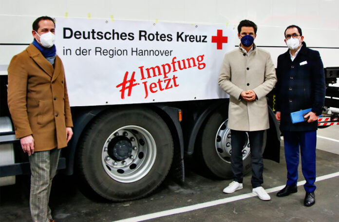 Feierabend-Impfen - diese Aktion des DRK kommt gut an in der Region Hannover. Foto: DRK Hannover
