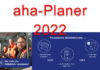 aha-Planer 2022 - am liebsten digital. Nur auf besonderen Wunsch gibt es noch gedruckte Exemplare. Foto: aha