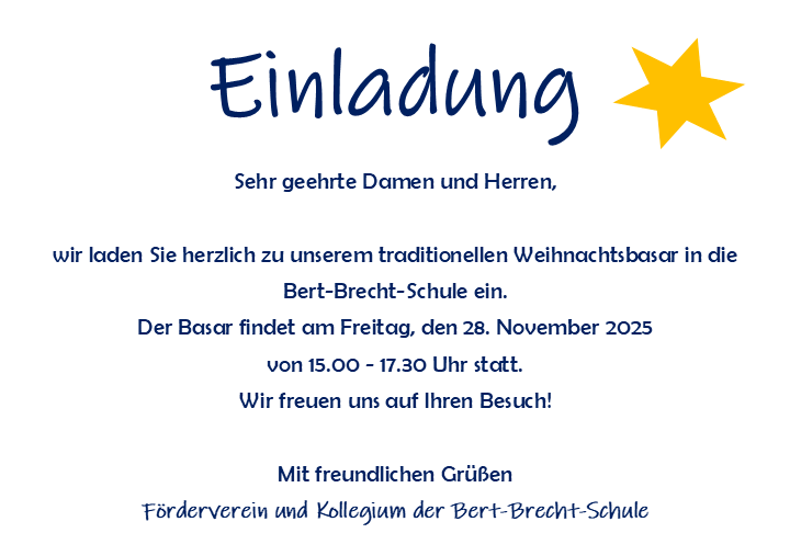 Traditioneller Weihnachtsbasar