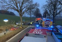 Schwerer Verkehrsunfall auf der B65 zwischen Göxe und Stemmen
